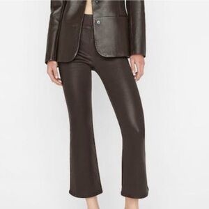 FRAME The Jetset Crop Hi-Rise Mini-Boot Cut Stretch Denim NWT SZ 2 (30-3…